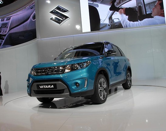 В начале ноября на автошоу в Париже появится новый Suzuki Vitara